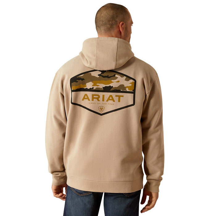 Ariat Mens Camo Hex Hoodie - Jeffers - Farm & Ranch Supplies > Apparel & Accessories