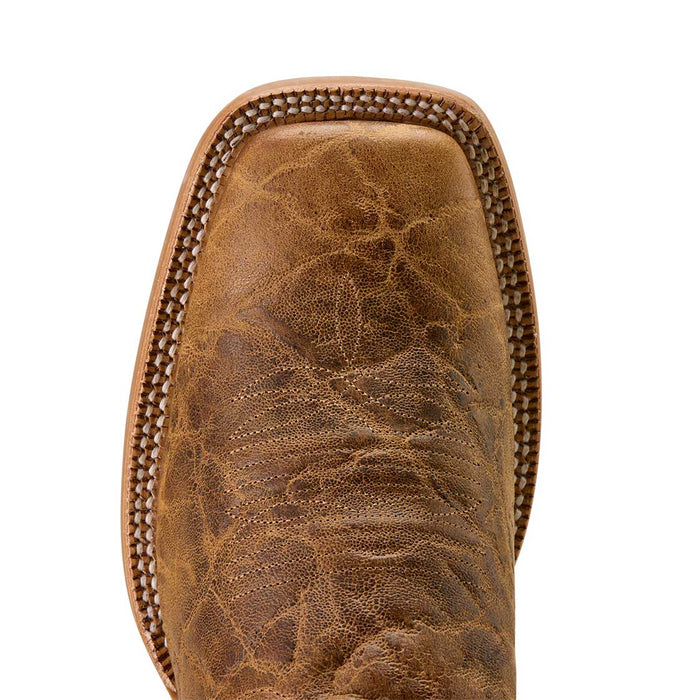 Ariat Men's Cowhand Wide Square Toe Cowboy Boot, Smoked Tan - AI9B2 - Brown - 7D - 6