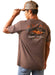 Ariat Men's Farm Fresh Truck Short Sleeve T-Shirt - AI23H - Brown - Small - 1