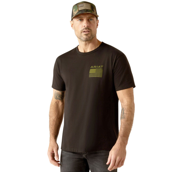 Ariat Mens Freedom Short Sleeve Shirt - Jeffers - Men > Men's Clothing > Men's Shirts