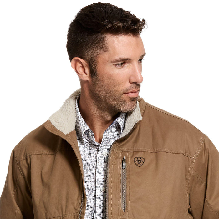 Ariat Mens Grizzly Canvas Insulated Jacket - Jeffers - Men > Men's Clothing > Men's Jackets & Outerwear