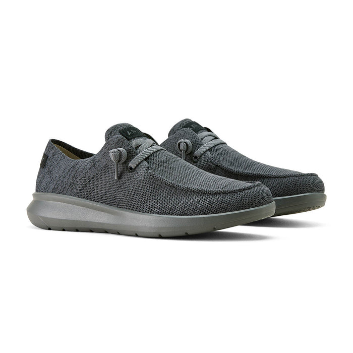 Ariat Men's Hilo Slip - On Shoes – Lightweight Casual Sneakers, Breathable Comfort Footwear - AIBKN - Regular - 7 - Charcoal - 8