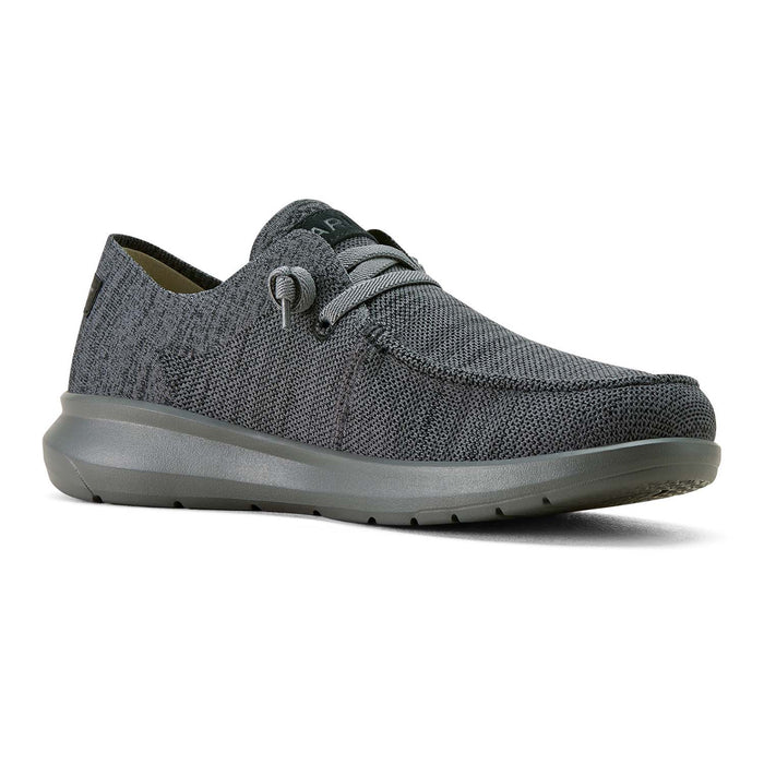 Ariat Men's Hilo Slip - On Shoes – Lightweight Casual Sneakers, Breathable Comfort Footwear - AIBKN - Regular - 7 - Charcoal - 9