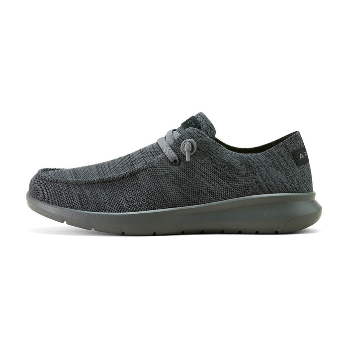 Ariat Men's Hilo Slip - On Shoes – Lightweight Casual Sneakers, Breathable Comfort Footwear - AIBKN - Regular - 7 - Charcoal - 11