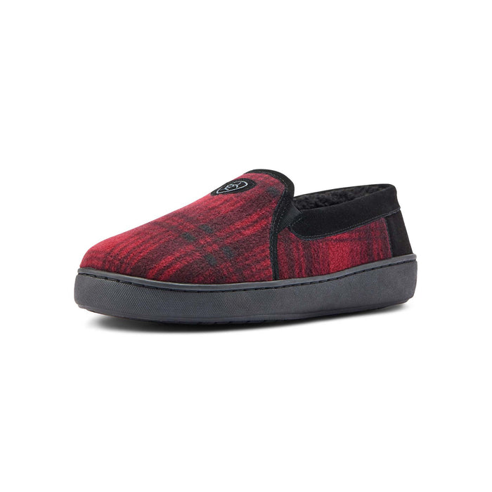 Ariat Men's Lincoln Slipper in Collectible Tin, Red Plaid - Jeffers - Men > Men's Caps, Belts, Buckles