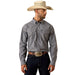 Ariat Mens Pro Series Western Classic Long Sleeve Snap Front Shirt - AI9EL - Gray Stripe - Small - 1 ct - 1