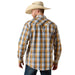 Ariat Mens Pro Series Western Classic Long Sleeve Snap Front Shirt - AI9ER - Brown Plaid - Small - 1 ct - 5