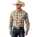 Ariat Mens Pro Series Western Classic Long Sleeve Snap Front Shirt - AI9ER - Brown Plaid - Small - 1 ct - 4