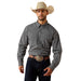 Ariat Mens Pro Series Western Classic Long Sleeve Snap Front Shirt - AI9EW - Black Plaid - Small - 1 ct - 8