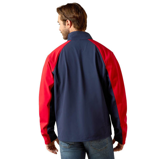 Ariat Mens Team EQ Softshell Jacket - Lightweight Fleece Riding Jacket - AIBFP - Navy - Xsmall - Each - 2