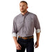 Ariat Men's VentTek Outbound Classic Fit Long Sleeve Shirt - AI9GV - Gray Printed - Small - 1 ct - 11