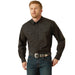 Ariat Mens Wrinkle Free Refines Slub Long Sleeve Shirt - AI8JY - Black - Small - Each - 1