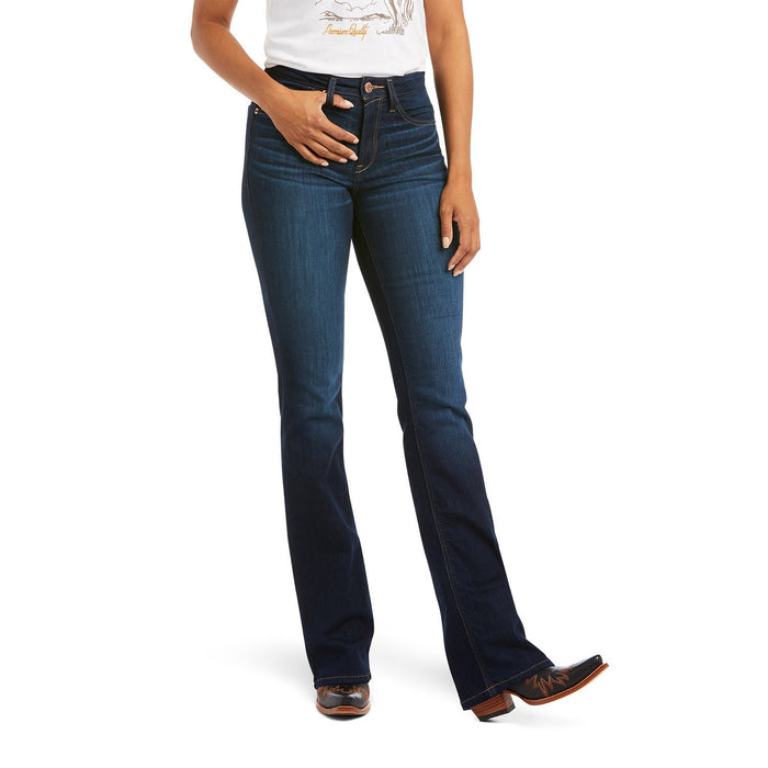 Ariat R.E.A.L. High Rise Ballary Boot Cut Jean - Jeffers - Women > Women's Clothing > Women's Jeans, Pants, Shorts