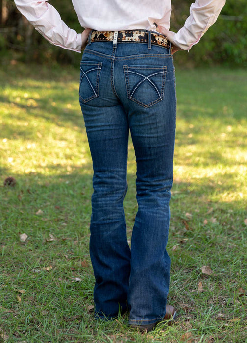 Ariat R.E.A.L. Perfect Rise Stretch Boot Cut Jean - Jeffers - Women > Women's Clothing > Women's Jeans, Pants, Shorts