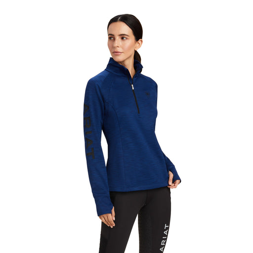 Ariat Tek Team ½ Zip Sweatshirt, Estate Blue - Jeffers - Women > Women's Clothing > Women's Jackets & Outerwear