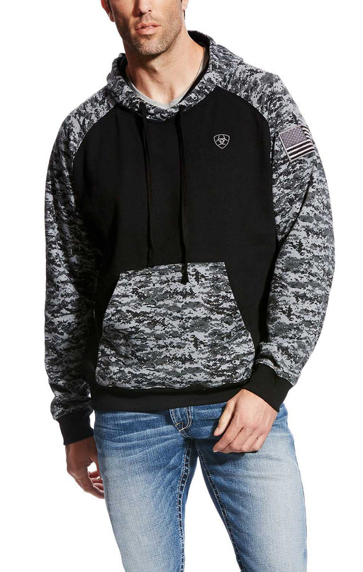 Ariat Unisex Patriotic Hoodie - Jeffers - Men > Men's Clothing > Men's Jackets & Outerwear