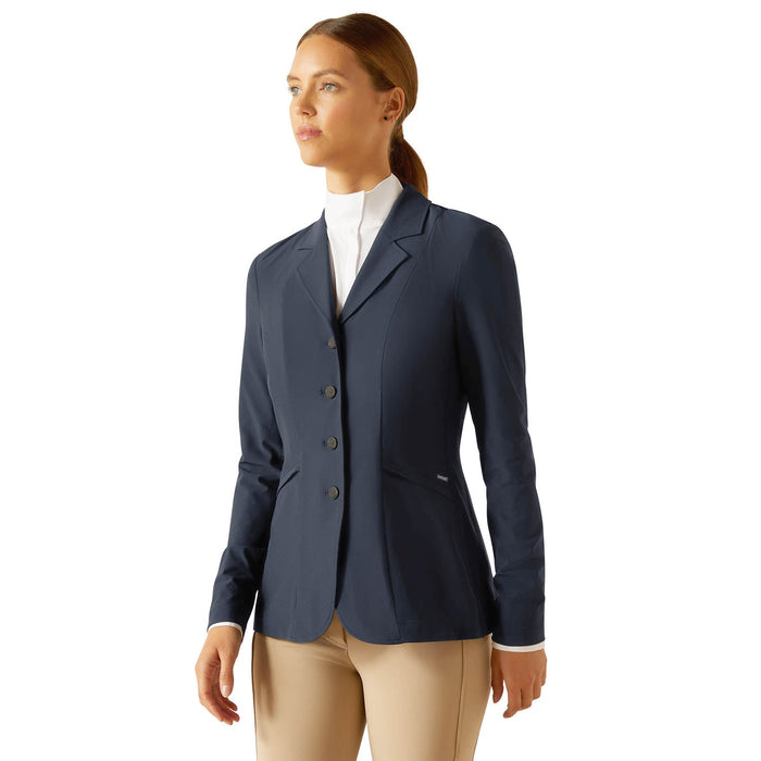 Ariat Women’s Artico 2.0 Show Coat – Lightweight, Breathable Tailored Riding Jacket for Show Jumping & Eventing - AIBCM - Navy - 2 - Each - 5