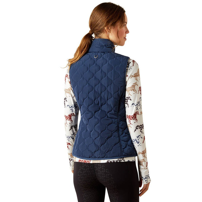 Ariat Womens Ashley 2.0 Insulated Vest – Lightweight Warmth, Tailored Fit, Weather - Resistant - AIBF4 - Blue - Xsmall - Each - 2