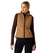Ariat Womens Ashley 2.0 Insulated Vest – Lightweight Warmth, Tailored Fit, Weather - Resistant - AIBFG - Brown - Xsmall - Each - 10