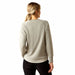 Ariat Women's Benicia Sweatshirt - AI55U - Heather Grey - Small - 2