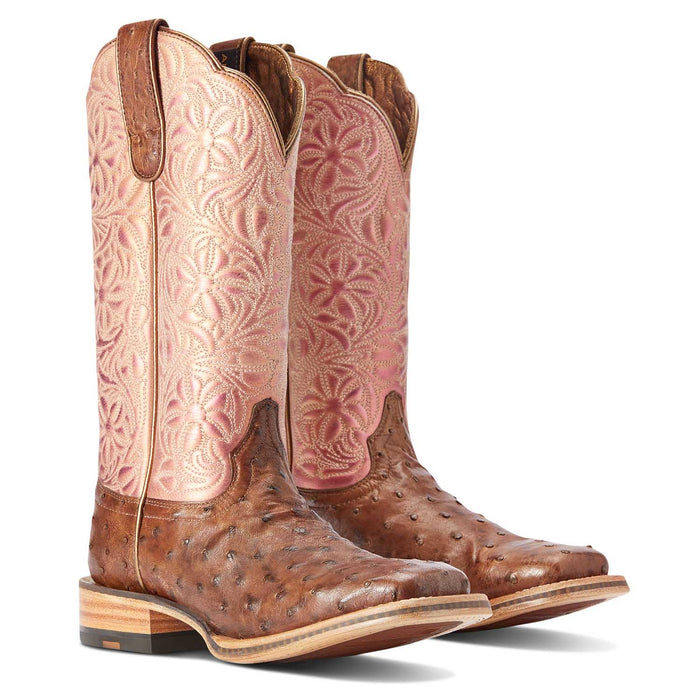 Ariat Women's Donatella Western Boot, Distressed Chocolate Brown - Jeffers - Women > Boys > Shoes, Boots