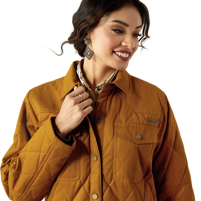 Ariat Women's Grizzly Quilted Barn Jacket - Jeffers - Farm & Ranch Supplies > Apparel & Accessories