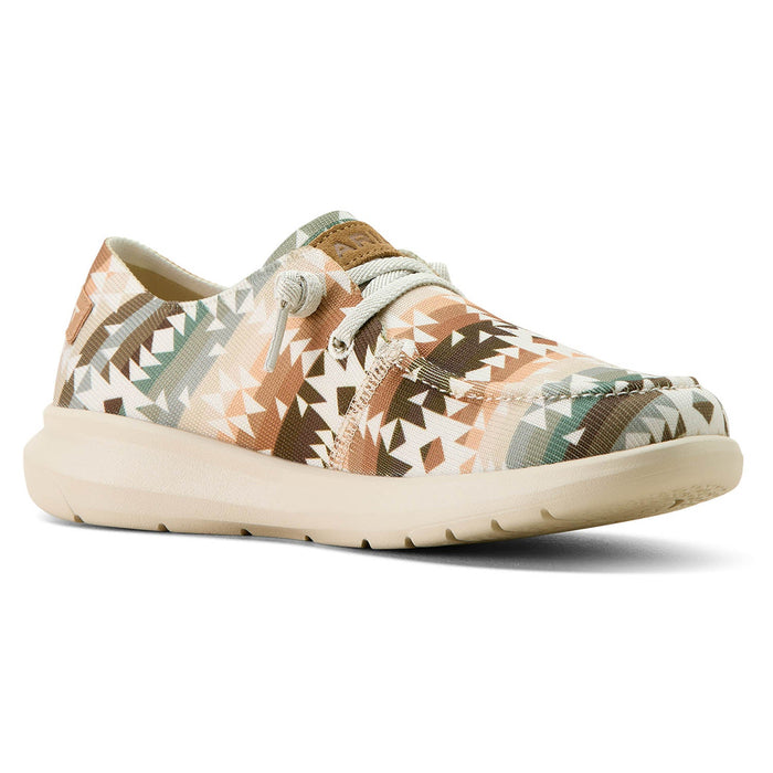 Ariat Women's Hilo Casual Slip - On Shoes with No Tie - Laces – Comfortable Everyday Wear - AIBJF - 6 - Natural Southwest - Regular - 17