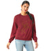 Ariat Womens Lasso Sweatshirt - AI8EF - Cabernet - Small - Each - 1