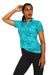 Ariat Women's Motif Polo, Viridian Green - Jeffers - Women > Women's Riding & Equestrian Clothes