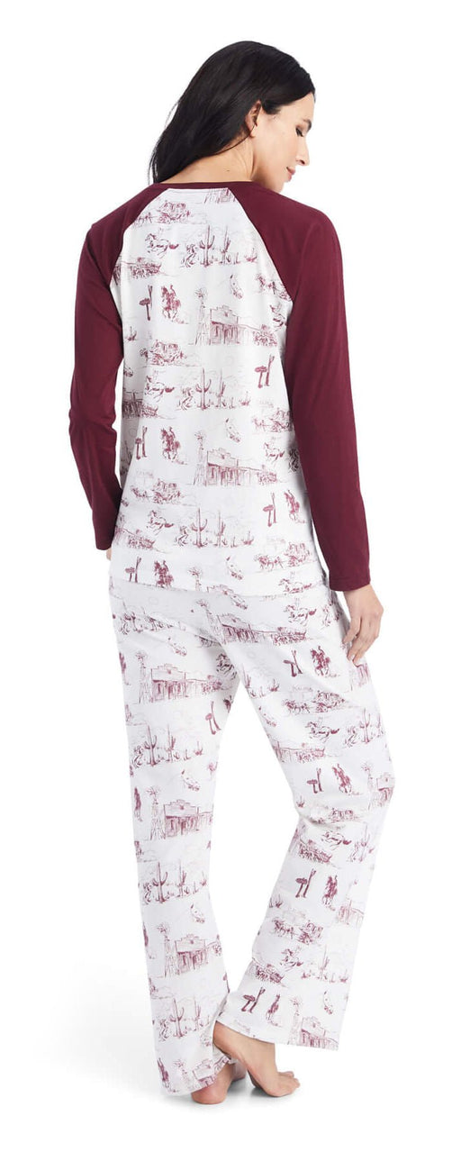 Ariat Women's Pajama Set, Western Toile - Jeffers - Women > Women's Clothing