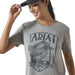 Ariat Women's Ranch Graphic T-Shirts - AI8CD - Family Farm - Grey - Medium - Each - 4