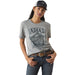 Ariat Women's Ranch Graphic T-Shirts - AI8CD - Family Farm - Grey - Medium - Each - 3