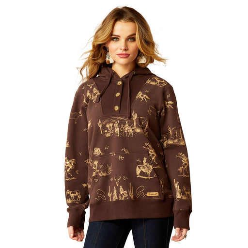 Ariat Women's Ranchin' Hoodie - Jeffers - Farm & Ranch Supplies > Apparel & Accessories