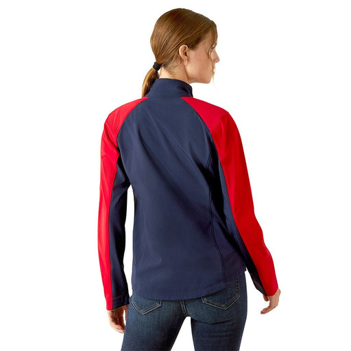 Ariat Womens Team EQ Softshell Riding Jacket – Fleece Lined, Wind & Water Resistant - AIBG3 - Navy - Xsmall - Each - 2