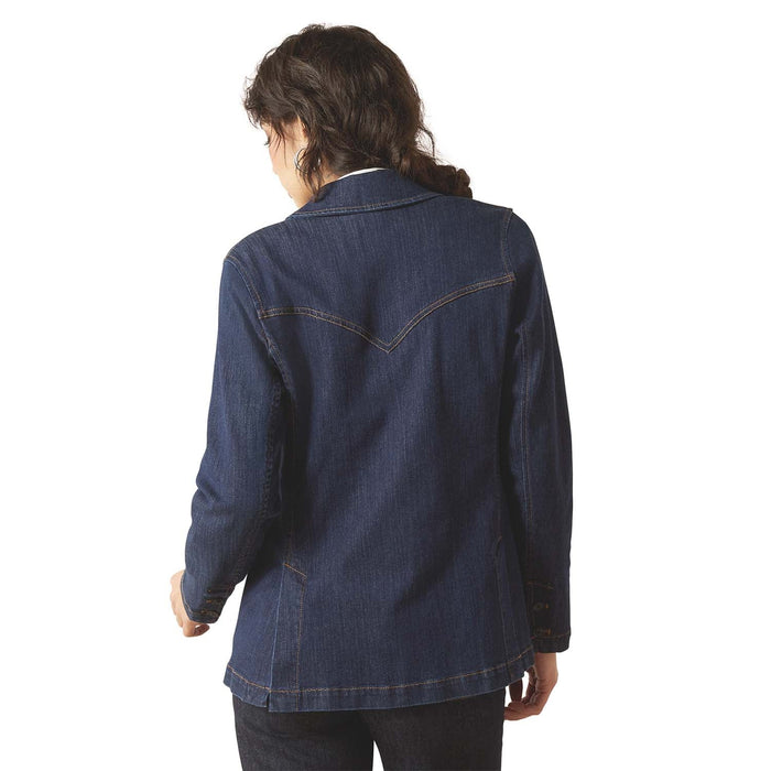 Ariat Womens Tourist Blazer - AI8BS - Dark Denim - Small - Each - 2
