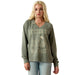 Ariat Women's Western Victoria Oversized Sweatshirt – Cozy French Terry Pullover - AIBMY - Wild West - XSmall - 1