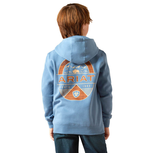 Ariat Youth Hoodie - AI8NH - Blue - XSmall - Each - 2