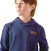 Ariat Youth Hoodie - AI8NN - Navy - XSmall - Each - 7