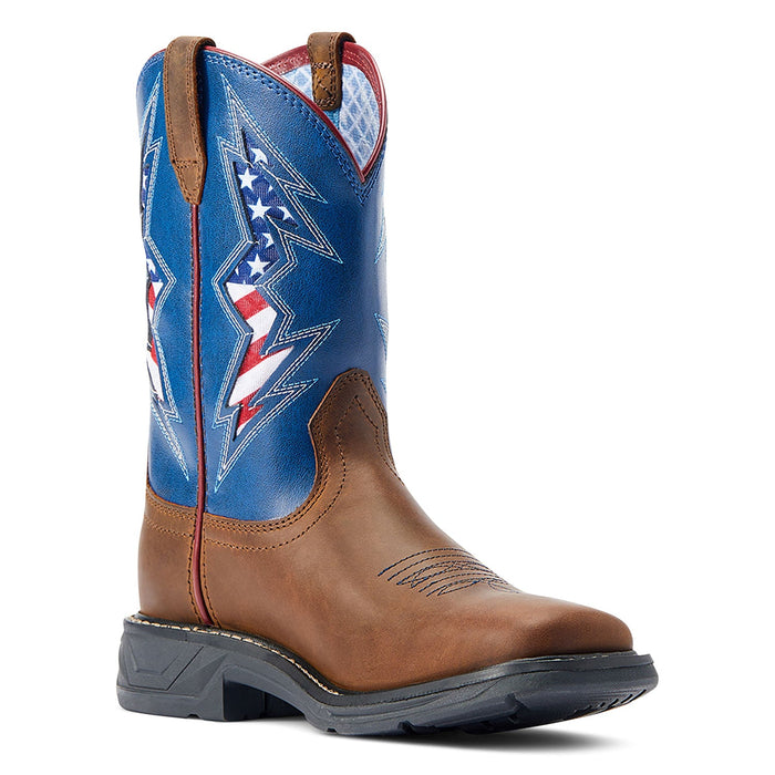 Ariat Youth WorkHog XT VentTEK Bolt Western Boot - Jeffers - Children > Children