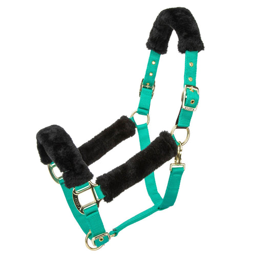 Arma Fleece Lined Halter with Breakaway Tab - SEP273 - Teal - Full - 6