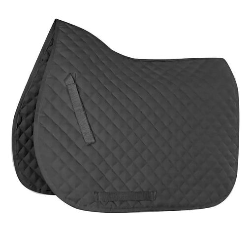 Arma Lite Dressage Saddle Pad with Contoured Spine and Girth Loops - SEP2AN - Black - 1