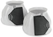 Arma Smooth Gloss Bell Boots for Horses, Pair - SEP2BG - White - Cob - 8
