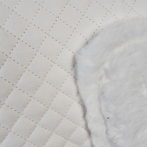 Arma SupaFleece Rimmed Shaped Saddle Pad - SEP2AR - White - 16" - 16.5" - 2