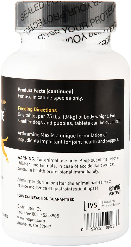 Arthramine MAX, 60 count - Jeffers - Animal Health & Wellness > Joint Health