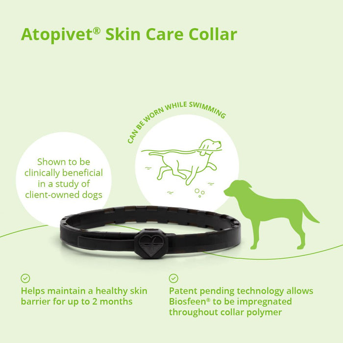 Atopivet Skin Care Collar with Sphingolipid for Dogs & Cats - 004DP-LGCOL - 29"L - Over 22 lbs - 3