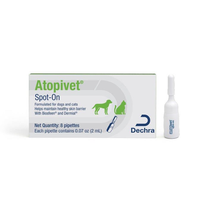 Atopivet Spot - On, 8 x 2 mL Pipettes - 004DP-SPOT8 - 2 mL - 8 Pack - 1