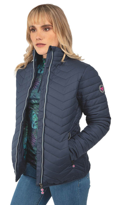 Aubrion Hanwell Ladies Insulated Navy Jacket - Jeffers - Women > Women's Clothing > Women's Jackets & Outerwear