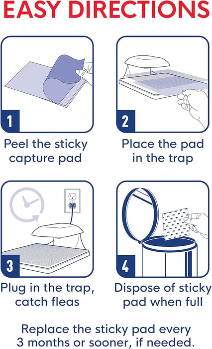 BioCare Flea Trap (& Capture Pads) - Biocare Flea Trap  