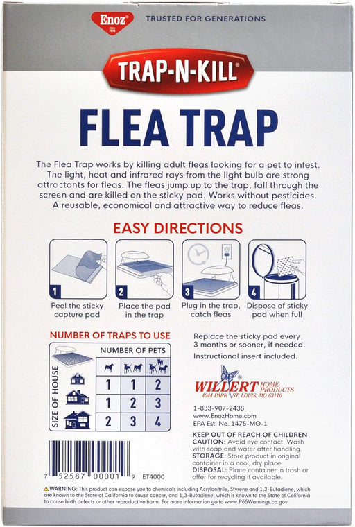 BioCare Flea Trap (& Capture Pads) - Biocare Flea Trap  