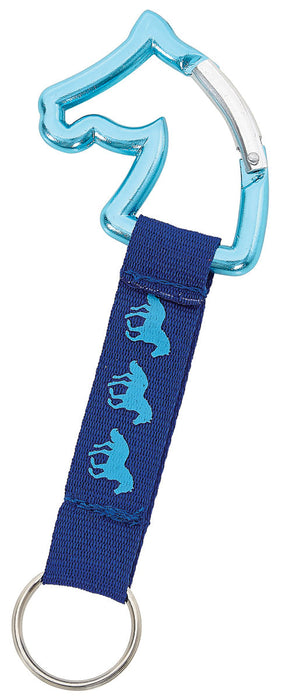 Horse Head Carabiner Keychain - Mint  